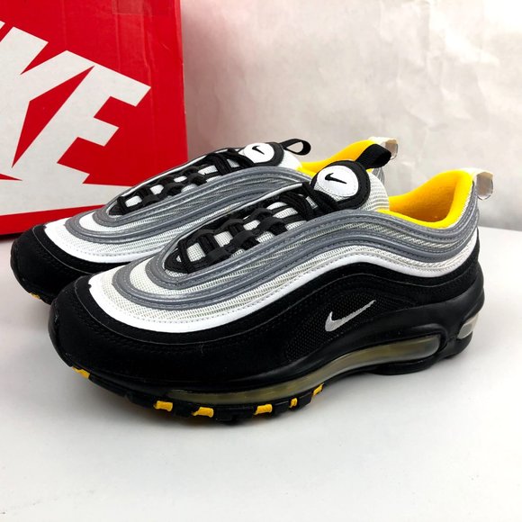 Nike Air Max 97 Casual Shoes GS 921522-005 Black - Picture 5 of 8